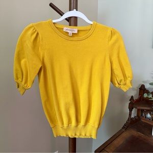 Philosophy Mustard Pullover Sweater S